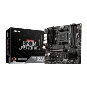 MSI B550M PRO-VDH WIFI AMD AM4 MATX Gaming Motherboard