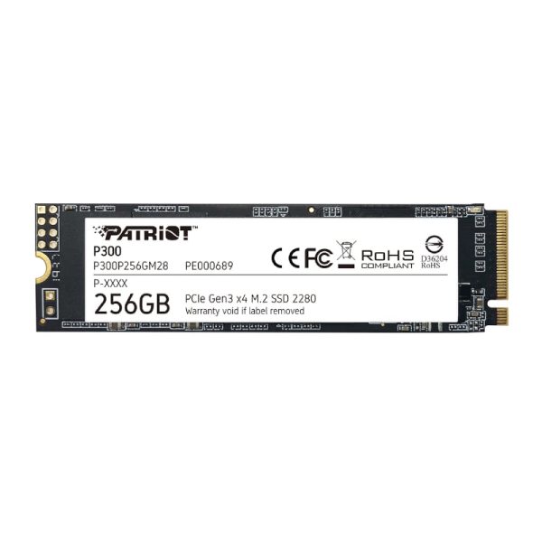 Patriot P300 256GB M.2 PCIe NVMe SSD