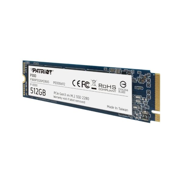 Patriot P300 512GB M.2 PCIe NVMe SSD