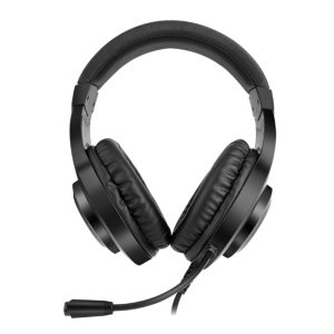 REDRAGON Over-Ear HYLAS Aux (Mic and Headset)|USB (Power Only) RGB Gaming Headset - Black