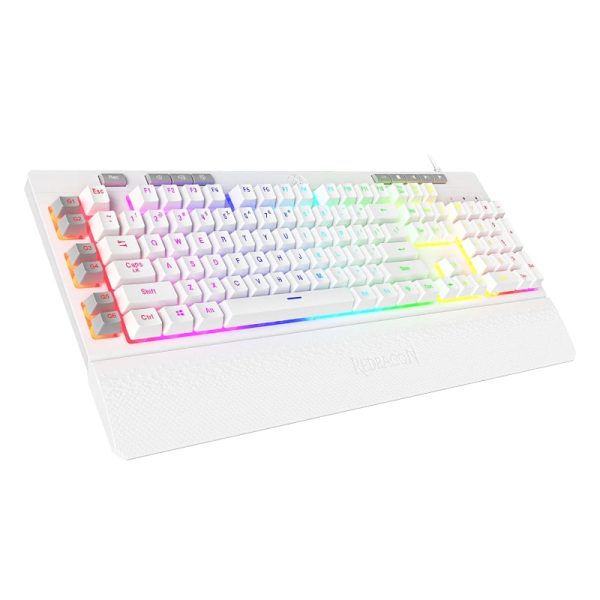 REDRAGON SHIVA Membrane Keyboard - White