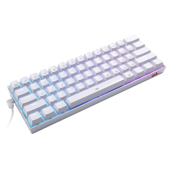 REDRAGON DRAGONBORN Wired Mechanical Keyboard RGB 67Key Design - White