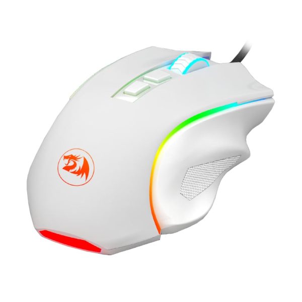 REDRAGON GRIFFIN 7200DPI Gaming Mouse - White