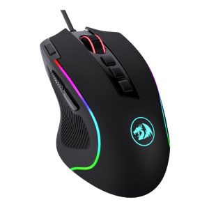 REDRAGON PREDATOR 4000DPI RGB Ergo Gaming Mouse - Black