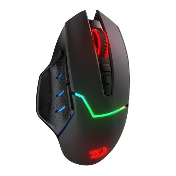 REDRAGON Mirage Pro 8000DPI RGB Wireless Gaming Mouse - Black