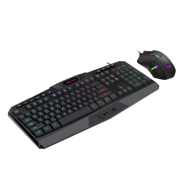 REDRAGON 2IN1 (K503A-RGB|M601) Gaming Combo 1 - Black