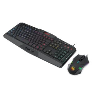 REDRAGON 2IN1 (K503A-RGB|M601) Gaming Combo 1 - Black