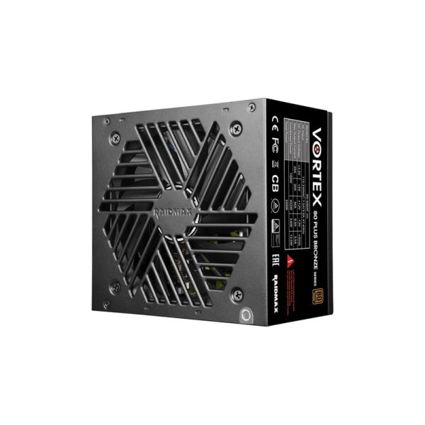 Raidmax PSU VORTEX 500W 80 Plus Bronze Non-Modular Power Supply